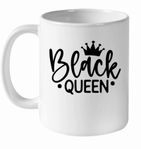 Product Black Queen 01 White Ceramic Mug