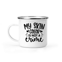 Product My Skin Color is Not a Crime 01 Camping Mug