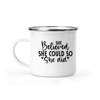 Product She Believed She Could so She Did 01 Camping Mug