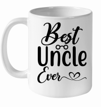 Product Best Uncle Ever 01 White Ceramic Mug