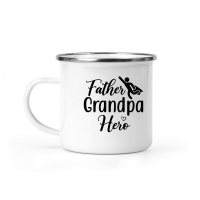 Product Father Grandpa Hero 01 Camping Mug