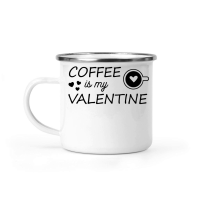 Product Coffee is my Valentine Camping Mug