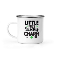 Product little miss lucky charm SVG Design 01 Camping Mug