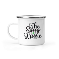 Product The Sassy Lassie SVG Cut File 01 Camping Mug