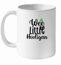 Product Wee Little Hooligan SVG Cut File 01 White Ceramic Mug