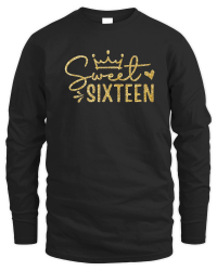 Product Sweet Sixteen Birthday Unisex Sweatshirt