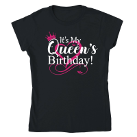 Product Its My Queen Birthday Couples 2 Classic Womens Crewneck T-shirt