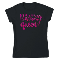 Product Birthday Queen Classic Womens Crewneck T-shirt