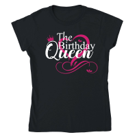 Product Its My Queen Birthday Couples Classic Womens Crewneck T-shirt