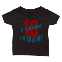 Product Its Official 18 Birthday Classic Baby Crewneck T-shirt