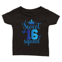 Product Sweet 16 Squad Birthday Classic Baby Crewneck T-shirt