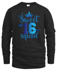Product Sweet 16 Squad Birthday Unisex Sweatshirt