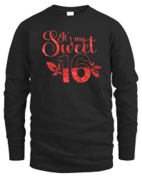 Product Sweet 16 Birthday Unisex Sweatshirt