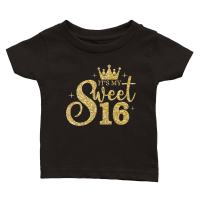 Product Its My Sweet 16 Birthday Classic Baby Crewneck T-shirt