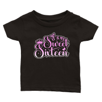 Product Its My Sweet Sixteen Birthday Classic Baby Crewneck T-shirt