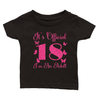 Product Its Official 18 Birthday Classic Baby Crewneck T-shirt