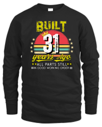 Product Vintage Birthday 31 Unisex Sweatshirt