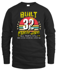 Product Vintage Birthday 32 Unisex Sweatshirt