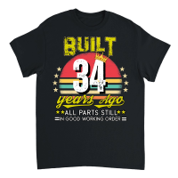 Product Vintage Birthday 34 Unisex T-Shirt