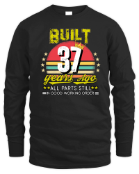Product Vintage Birthday 37 Unisex Sweatshirt