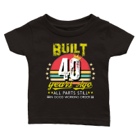 Product Vintage Birthday 40 Classic Baby Crewneck T-shirt