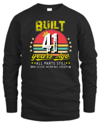 Product Vintage Birthday 41 Unisex Sweatshirt