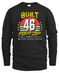 Product Vintage Birthday 46 Unisex Sweatshirt