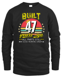 Product Vintage Birthday 47 Unisex Sweatshirt