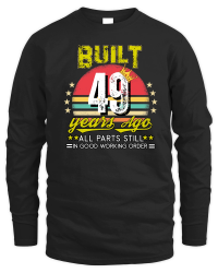 Product Vintage Birthday 49 Unisex Sweatshirt