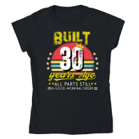 Product Vintage Birthday 30 Classic Womens Crewneck T-shirt