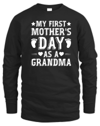 Product My First Mother's Day As A Grandma Unisex Sweatshirt