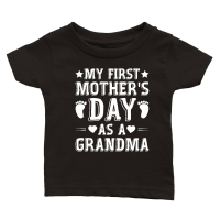 Product My First Mother's Day As A Grandma Classic Baby Crewneck T-shirt