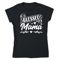 Product Blessed Mama Classic Womens Crewneck T-shirt