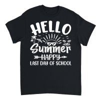 Product Hello Summer Happy Last Day of School Unisex T-Shirt