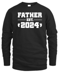 Product Father Est 2024 Unisex Sweatshirt