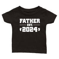 Product Father Est 2024 Classic Baby Crewneck T-shirt