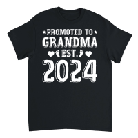 Product Promoted to Grandma Est 2024 Unisex T-Shirt