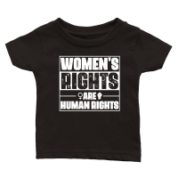 Product Women's Rights are Human Rights Classic Baby Crewneck T-shirt