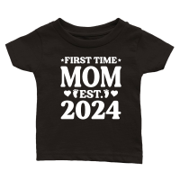 Product First Time Mom Est 2024 Classic Baby Crewneck T-shirt