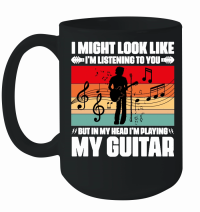 Product I'm Playing My Guitar Music Lover Mug