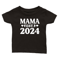 Product Mama Est 2024 Classic Baby Crewneck T-shirt