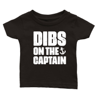 Product Dibs on the Captain Classic Baby Crewneck T-shirt