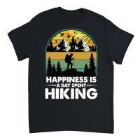 Product Happiness Is A Day Spent Hiking Unisex T-Shirt