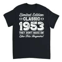 Product Limited Edition Classic 1953 Birthday Unisex T-Shirt