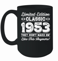Product Limited Edition Classic 1953 Birthday Mug