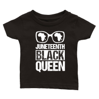 Product Juneteenth Black Queen Classic Baby Crewneck T-shirt