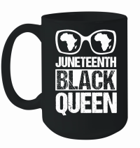 Product Juneteenth Black Queen Mug