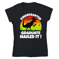 Product Kindergarten Graduate Nailed It Classic Womens Crewneck T-shirt