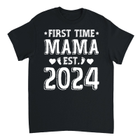 Product First Time Mama Est 2024 Unisex T-Shirt