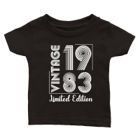 Product Vintage 1983 Limited Edition Birthday Classic Baby Crewneck T-shirt